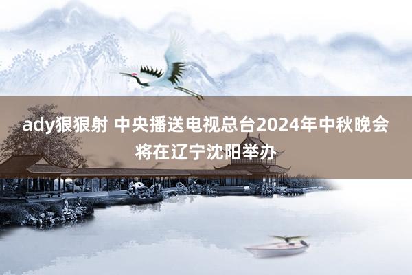 ady狠狠射 中央播送电视总台2024年中秋晚会将在辽宁沈阳举办