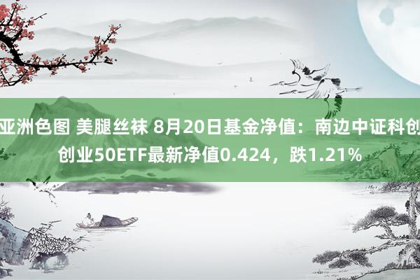 亚洲色图 美腿丝袜 8月20日基金净值：南边中证科创创业50ETF最新净值0.424，跌1.21%